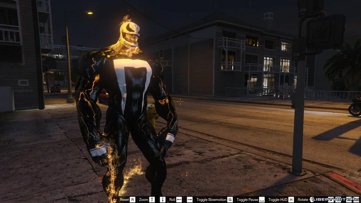 VENOM - GHOSTRIDER 1.0 - Призрачный Веном / GTA 5