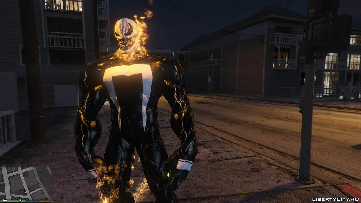 VENOM - GHOSTRIDER 1.0 - Призрачный Веном / GTA 5