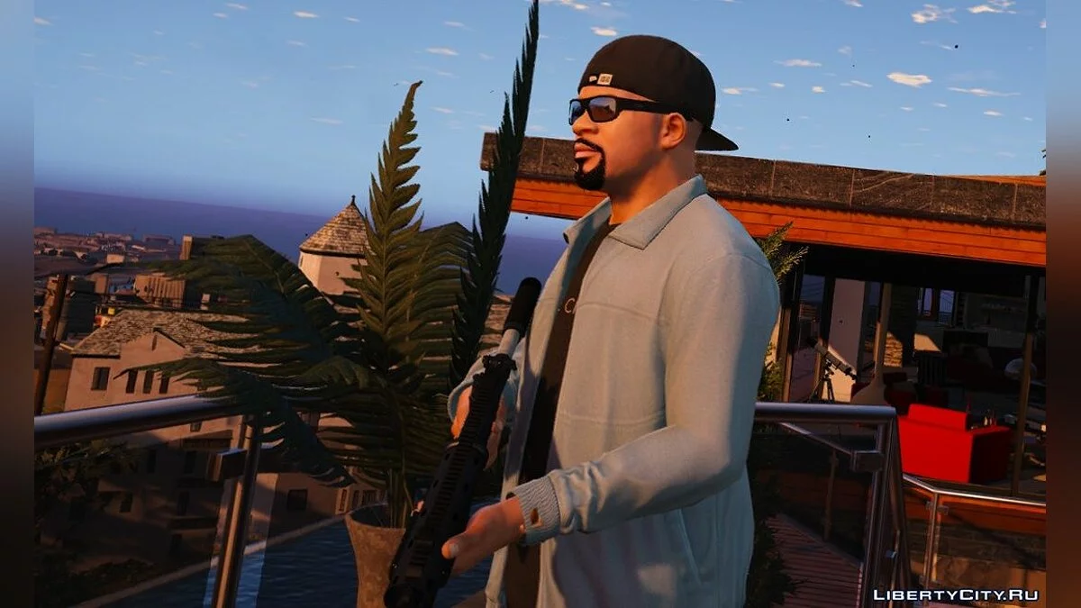 White Skin For Franklin 1.0 / GTA 5