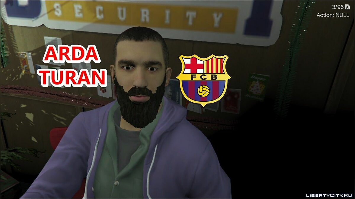 Скачать Arda Turan [Add-On] - Турецкий полузащитник Арда Туран для GTA 5