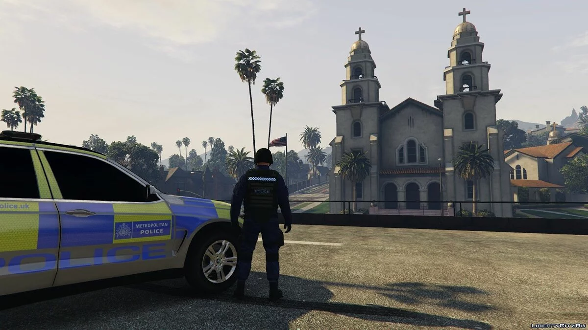 British Police officer, (AFO) - Британский офицер полиции / GTA 5