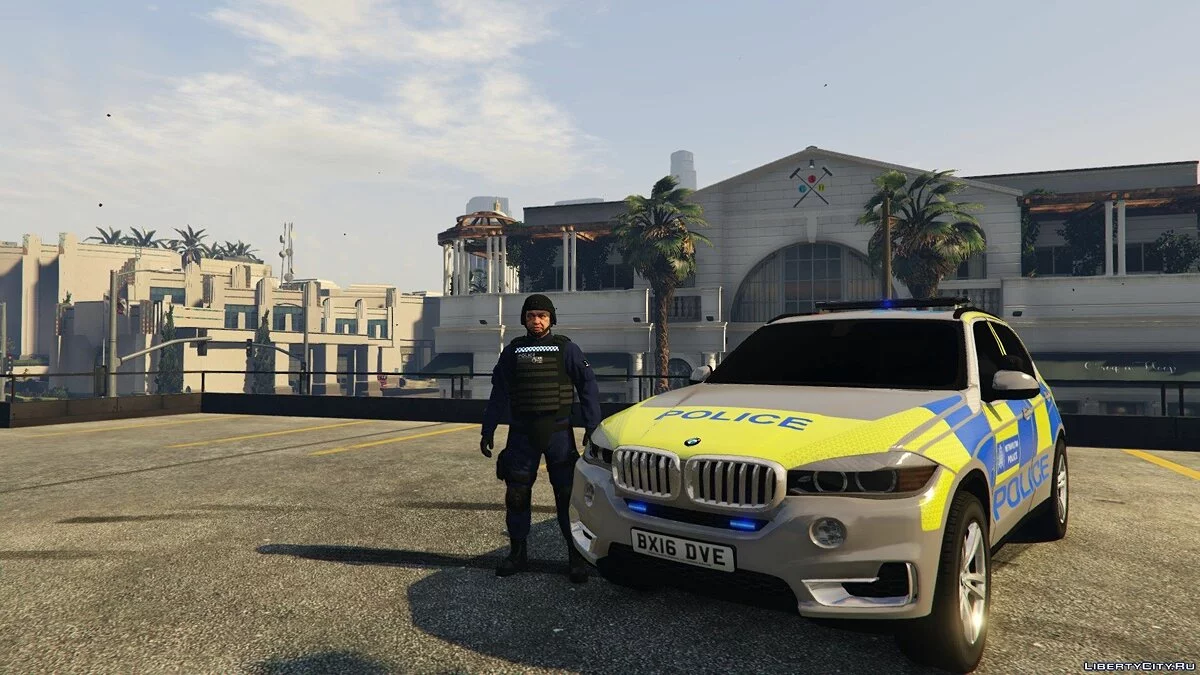 British Police officer, (AFO) - Британский офицер полиции / GTA 5