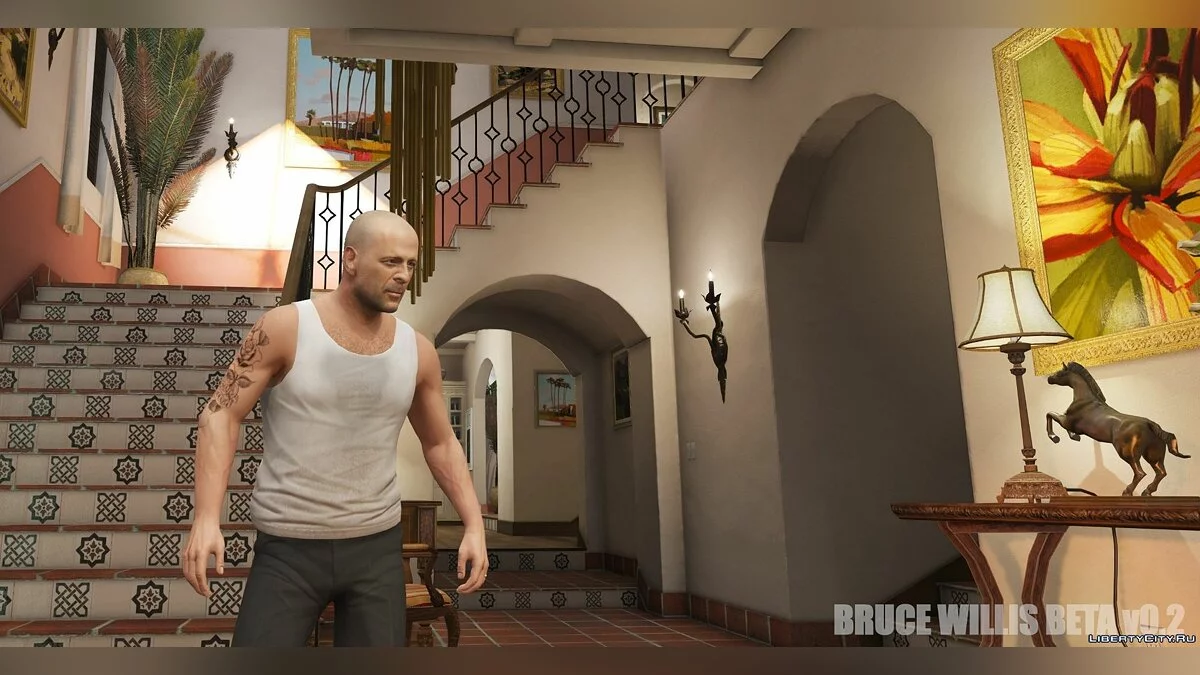 Bruce Willis [REPLACE] BETA v0.2 - Брюс Уиллис / GTA 5