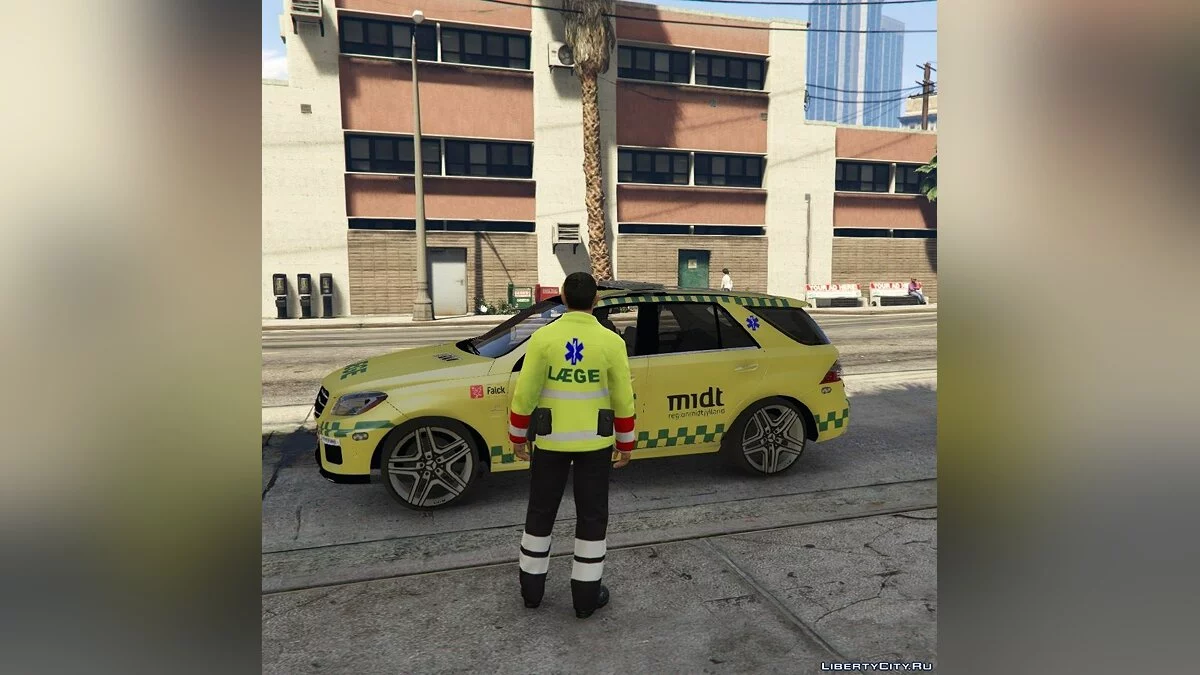 Danish Paramedic Uniform [Replace] 1.0 - Униформа датских фельдшеров / GTA 5