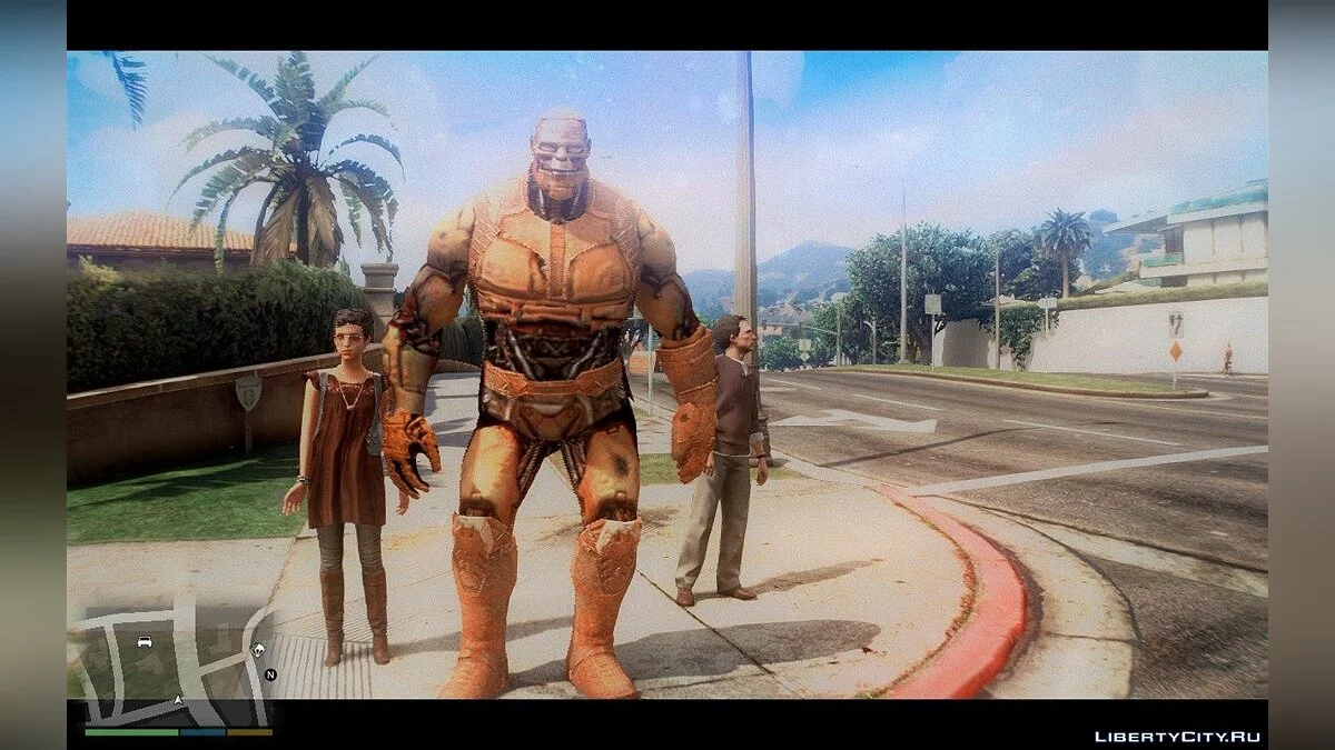 DREDD A.B.C Warrior Mark 2 (Thanos Re-Texture) 1.0 - Дредд из Марк 2 / GTA 5
