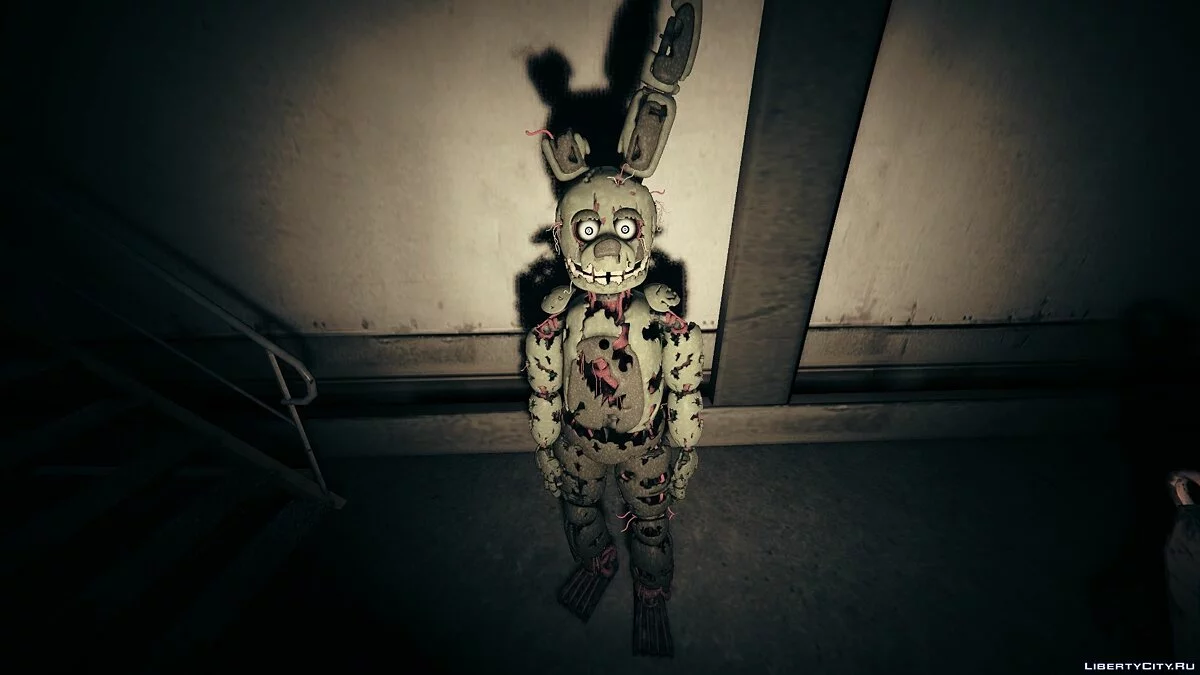 (FNAF 3) Springtrap 1.0 - Спрингтрап из Five Nights at Freddy's 3 / GTA 5