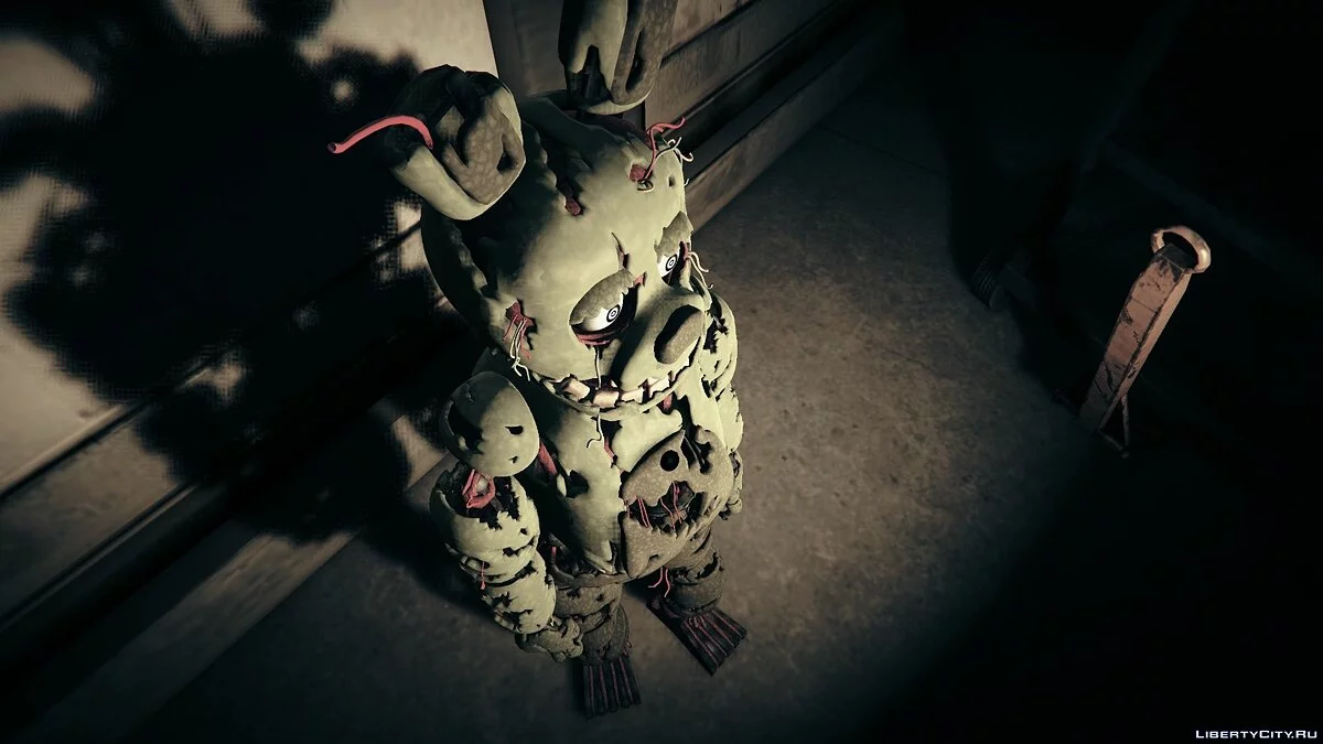 (FNAF 3) Springtrap 1.0 - Спрингтрап из Five Nights at Freddy's 3 / GTA 5