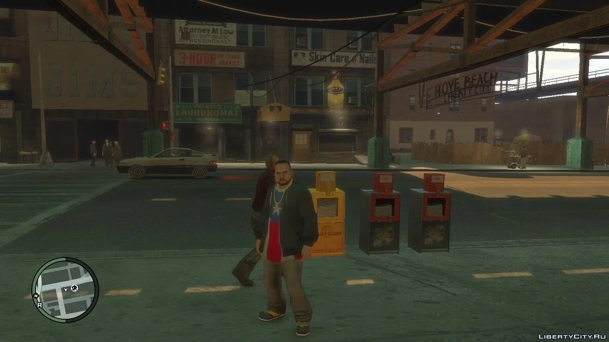 GTA 4 Puerto Rican Ped 1.0 - Пак скинов из GTA 4 / GTA 5