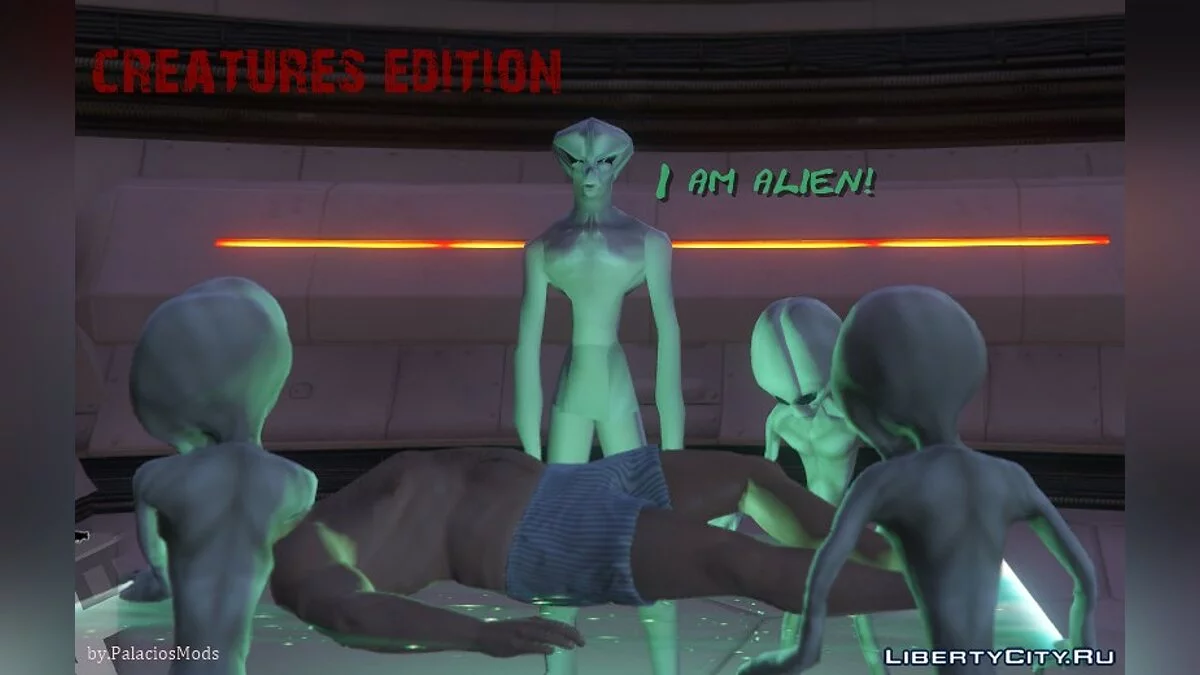 I am alien (UFO) FINAL - Пришелец / GTA 5