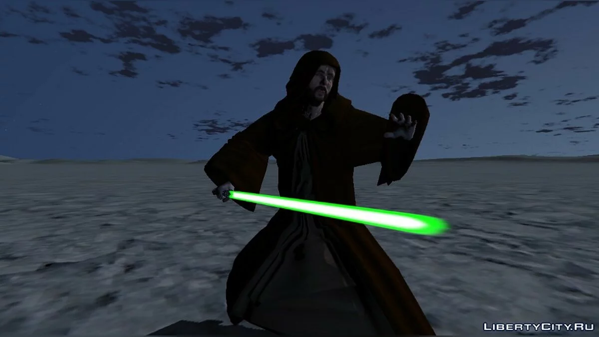 Jedi Knight [Add-On Ped] 1.0 - Рыцарь-джедай / GTA 5