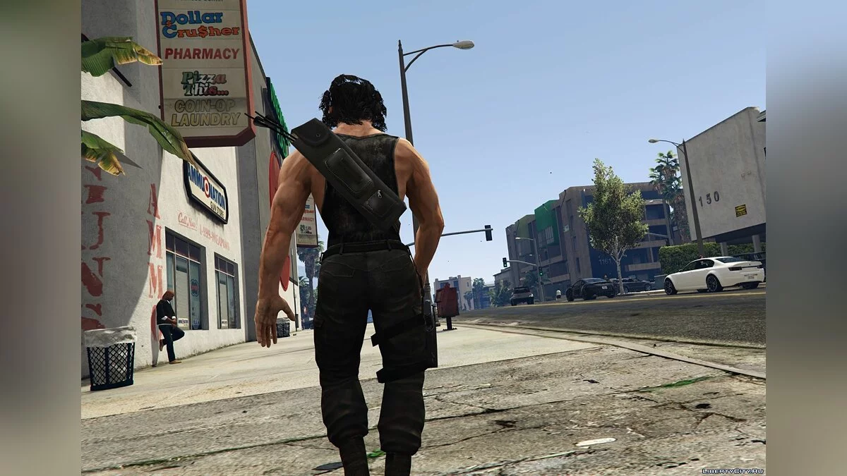 John Rambo [Add-On Ped] Update 3 - Рэмбо / GTA 5