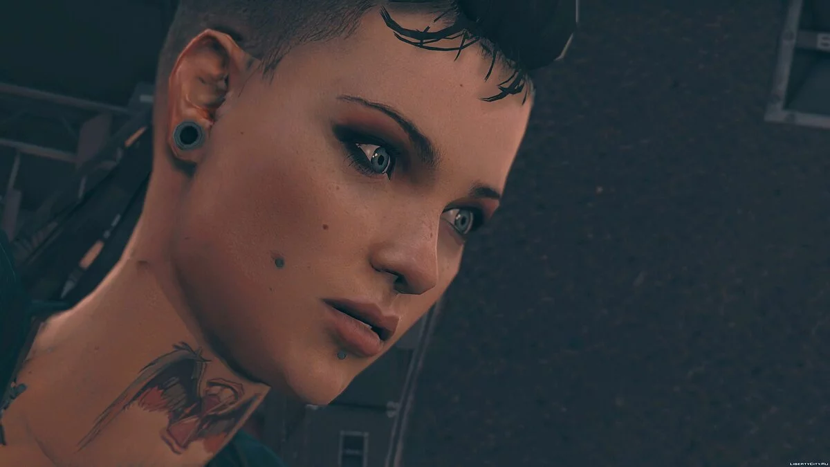 Клара из Watch Dogs [Add-On Ped / Replace] 1.0 / GTA 5