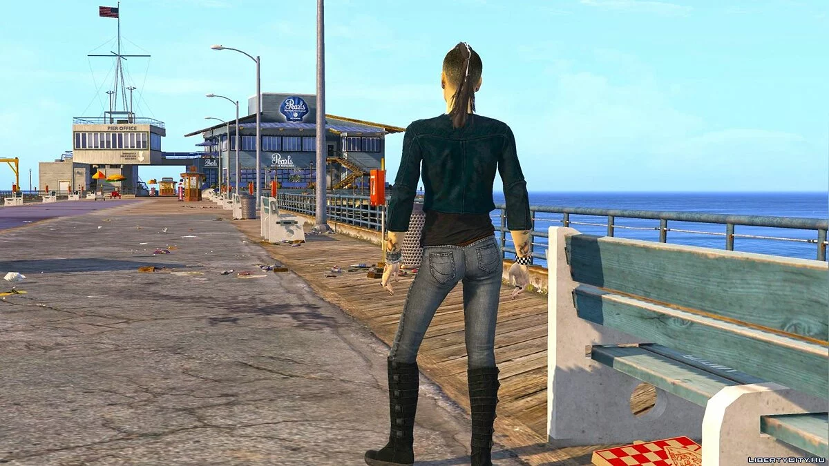 Клара из Watch Dogs [Add-On Ped / Replace] 1.0 / GTA 5