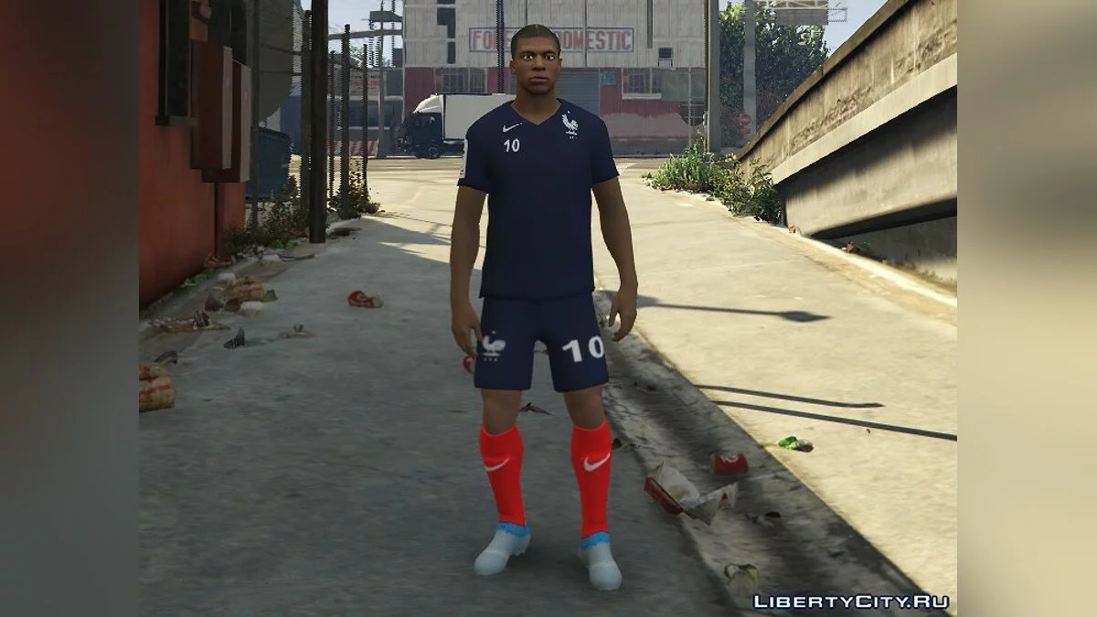 Kylian Mbappé ( France ) | World Cup 2018 1.0 - Французский нападающий Килиан Мбаппе / GTA 5