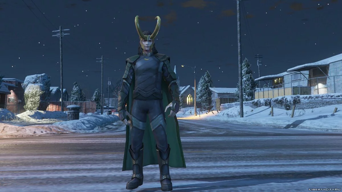 Loki (Thor Ragnarok) [Add-On Ped] 1.1 - Локи из киновселенной Марвел / GTA 5