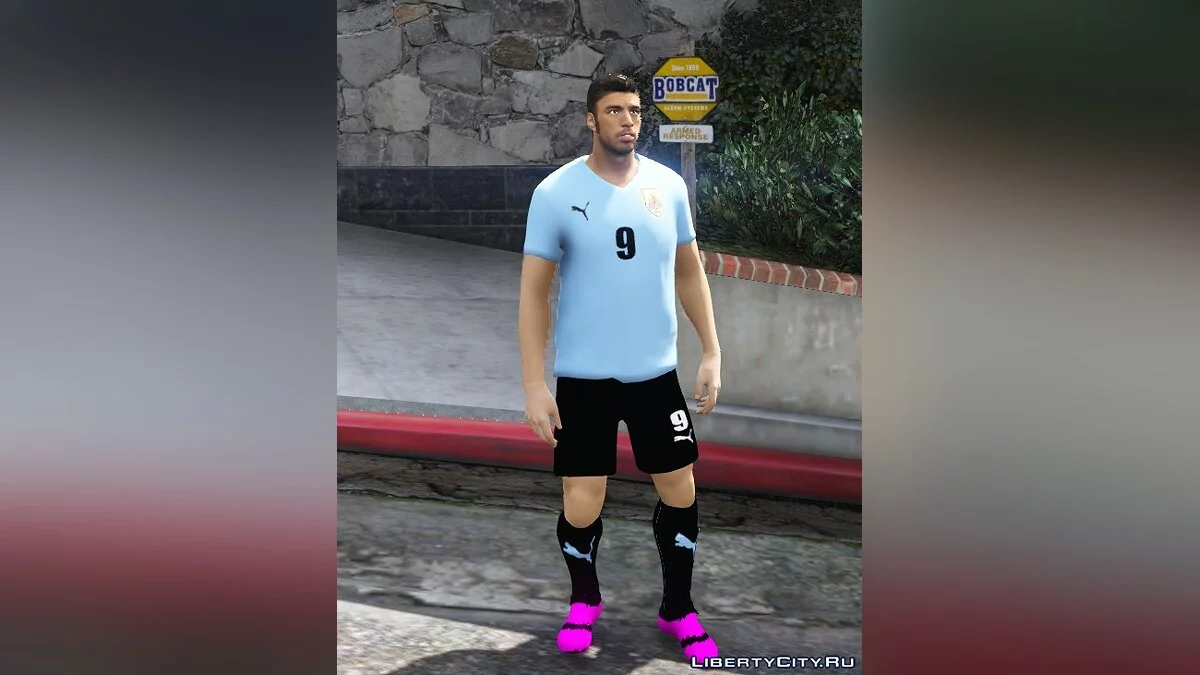 Luis Suarez (Uruguay) | World Cup 2018 Beta - Луис Суарес - Уругвайский нападающий / GTA 5