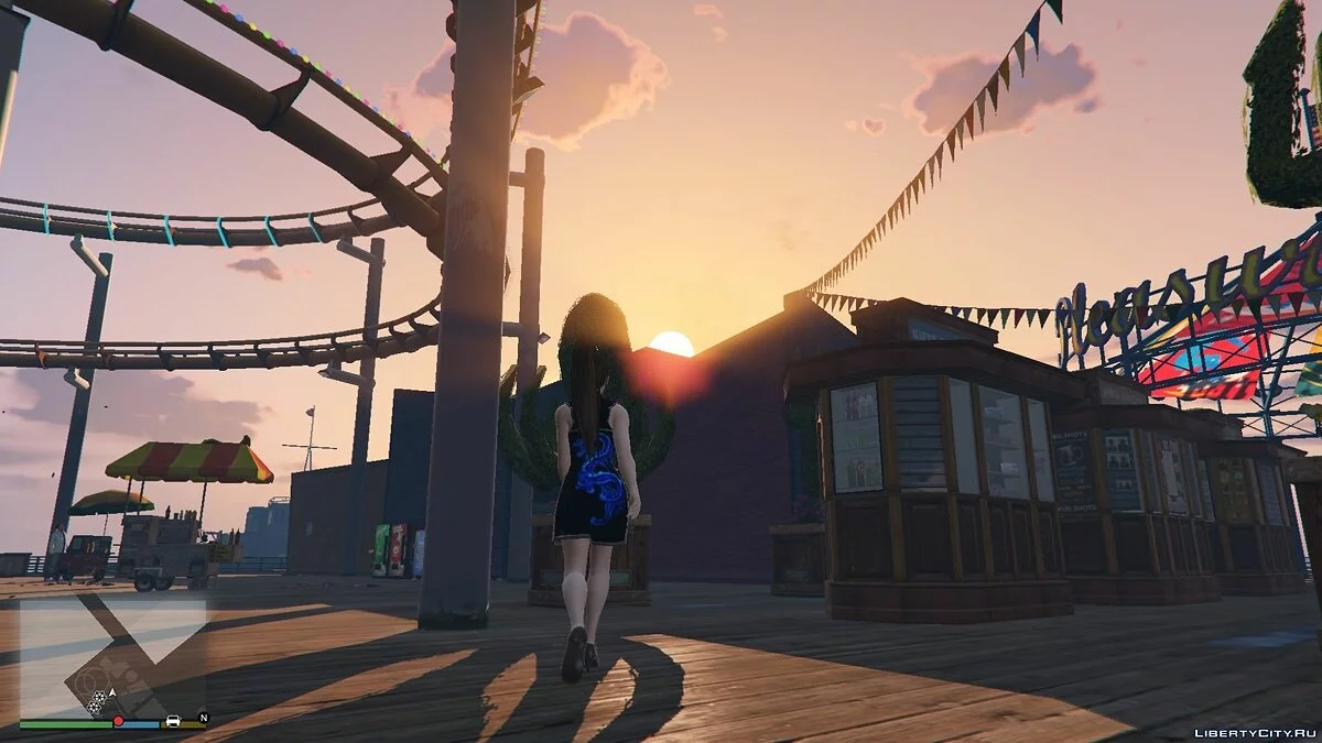 Mai Shiranui Dragon Outfit 1.0 - Девушка из Dead Or Alive / GTA 5