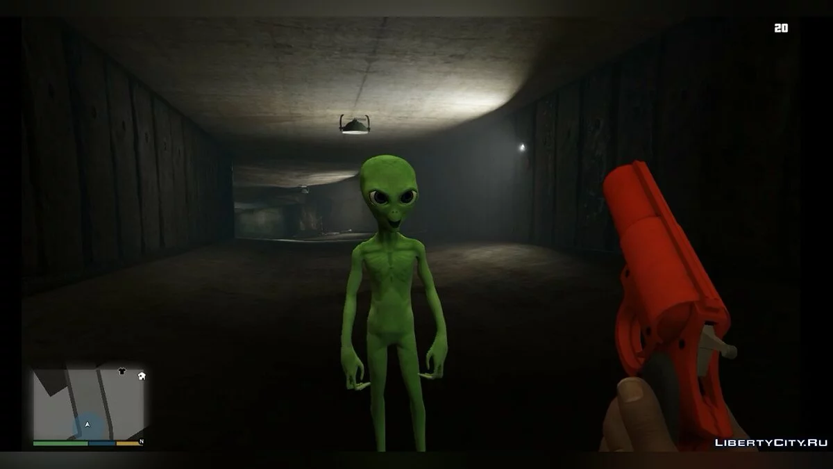 MARCIANO DE &#x27;&#x27;Dame Tu Cosita&#x27;&#x27; (Alien Green) 1.0 / GTA 5