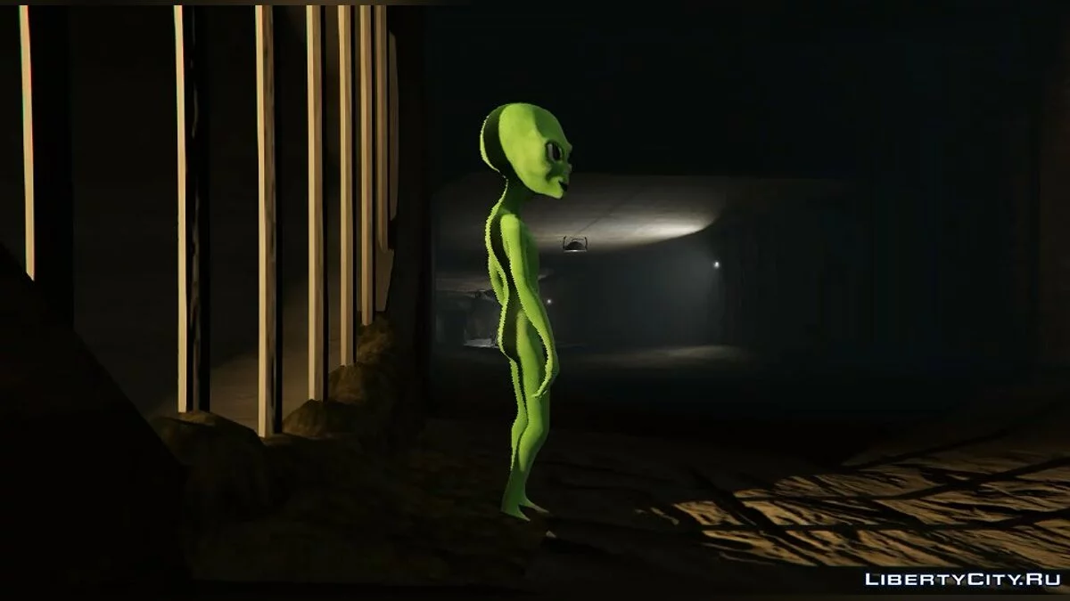 MARCIANO DE &#x27;&#x27;Dame Tu Cosita&#x27;&#x27; (Alien Green) 1.0 / GTA 5
