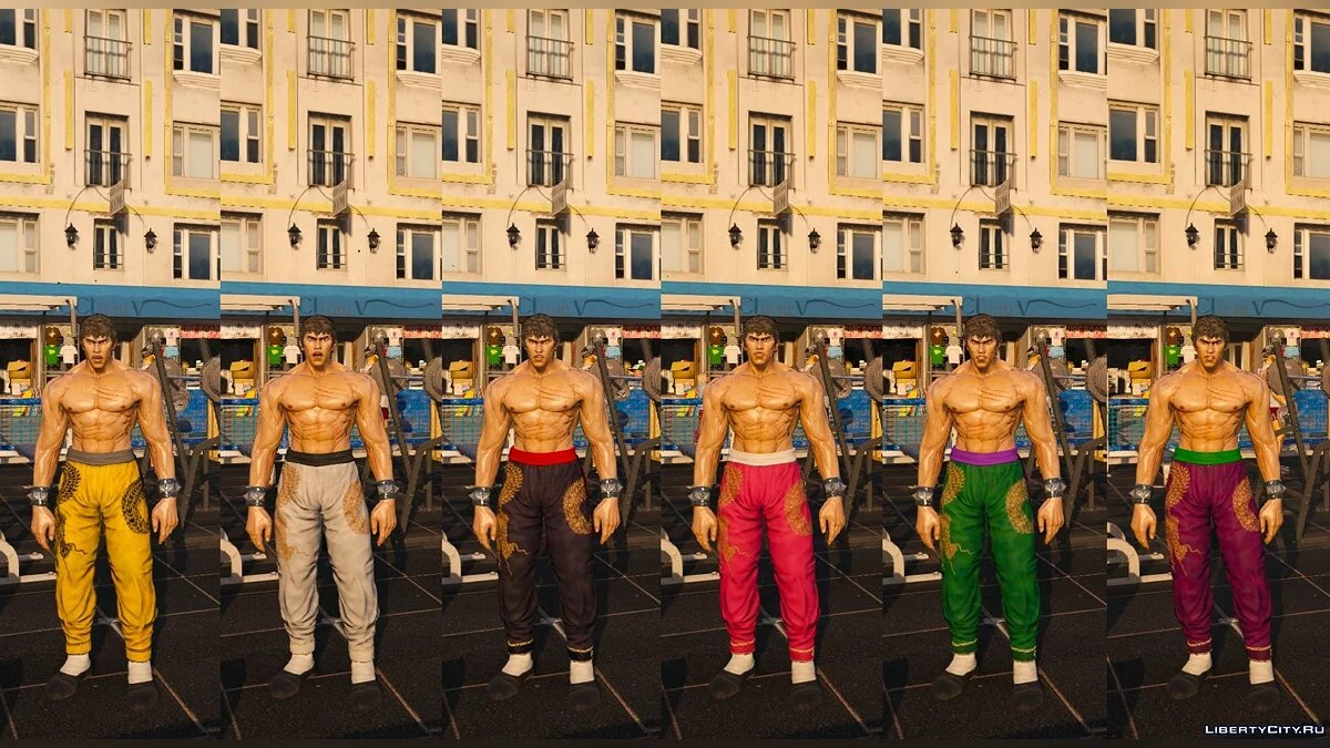 Marshall Law - tekken 7 | Joker template [Addon] 1.0 - Маршалл Лоу из Tekken 7 / GTA 5