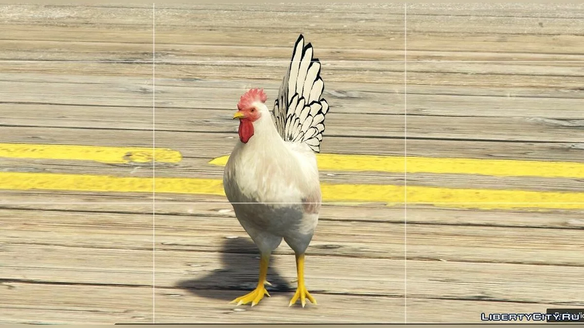 Мод на петухов - Rooster-Gallo(peruano) New Animals / GTA 5