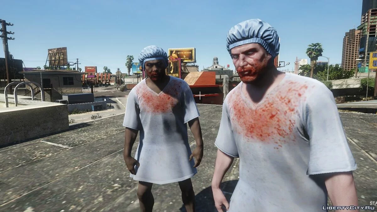 Morgue Zombie [Addon] 1.0 - Зомби из морга / GTA 5