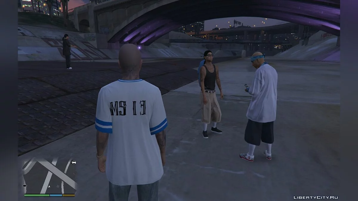 MS-13 / Mara Salvatrucha gang member ped 1.0 / GTA 5