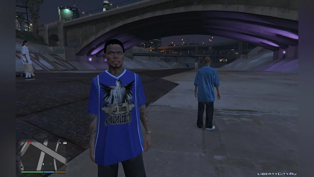 MS-13 / Mara Salvatrucha gang member ped 1.0 / GTA 5
