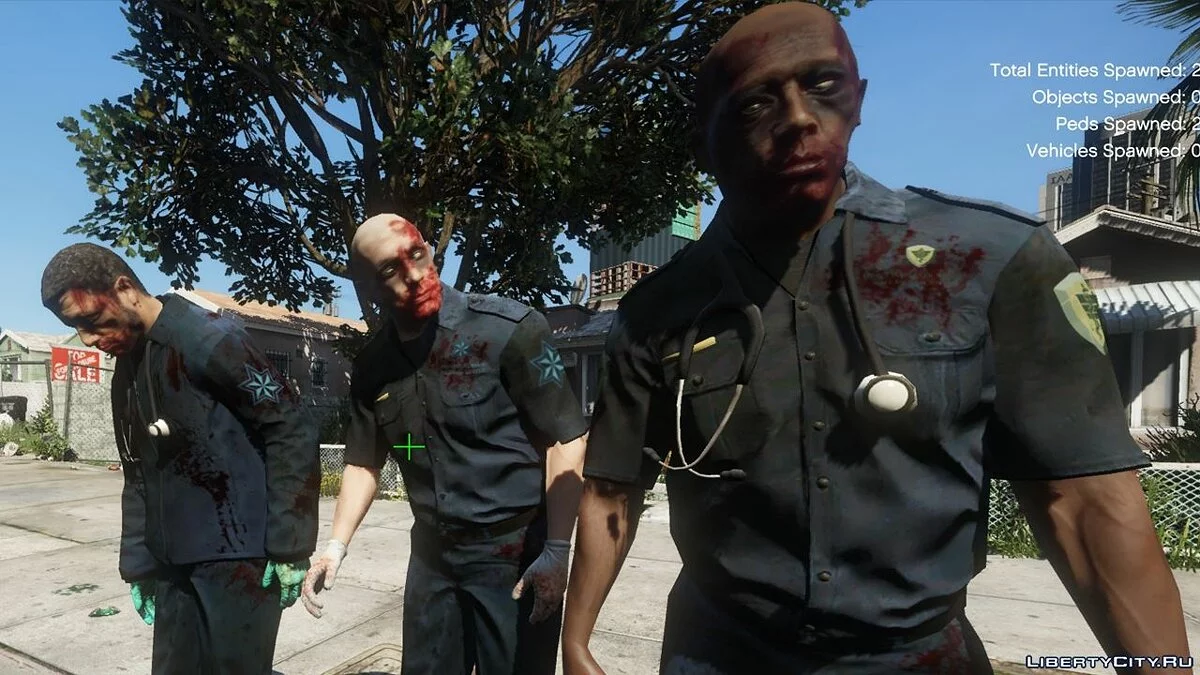 Paramedic Zombies [Addon] 1.0 - Зомби парамедики / GTA 5