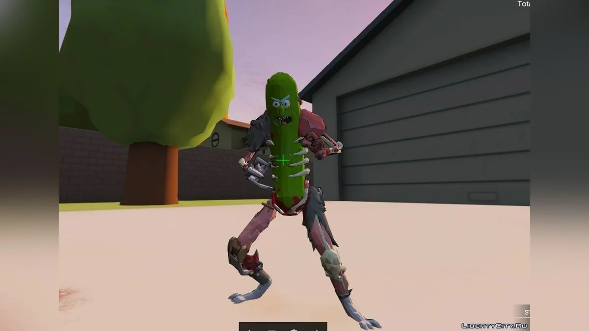 Pickle Rick (Rick and Morty) [Add-On] 2.0 - Огурчик Рик из мультсериала "Рик и Морти" / GTA 5