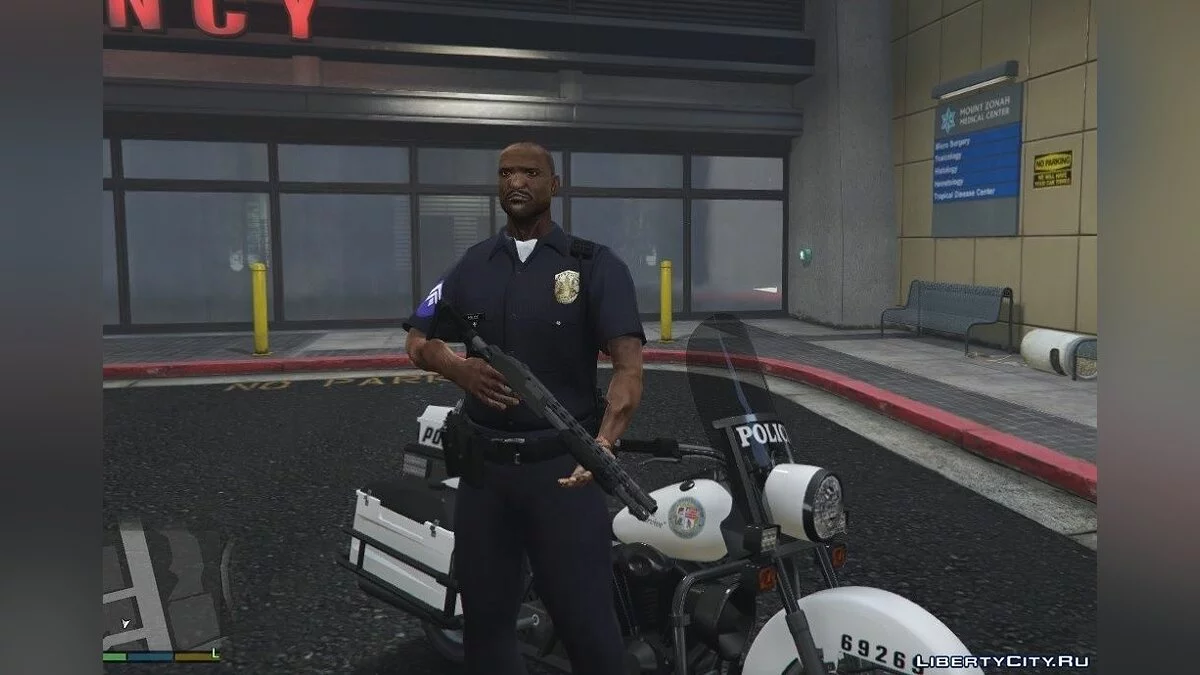 Полицейский Тенпенни из GTA SA в HD / GTA 5