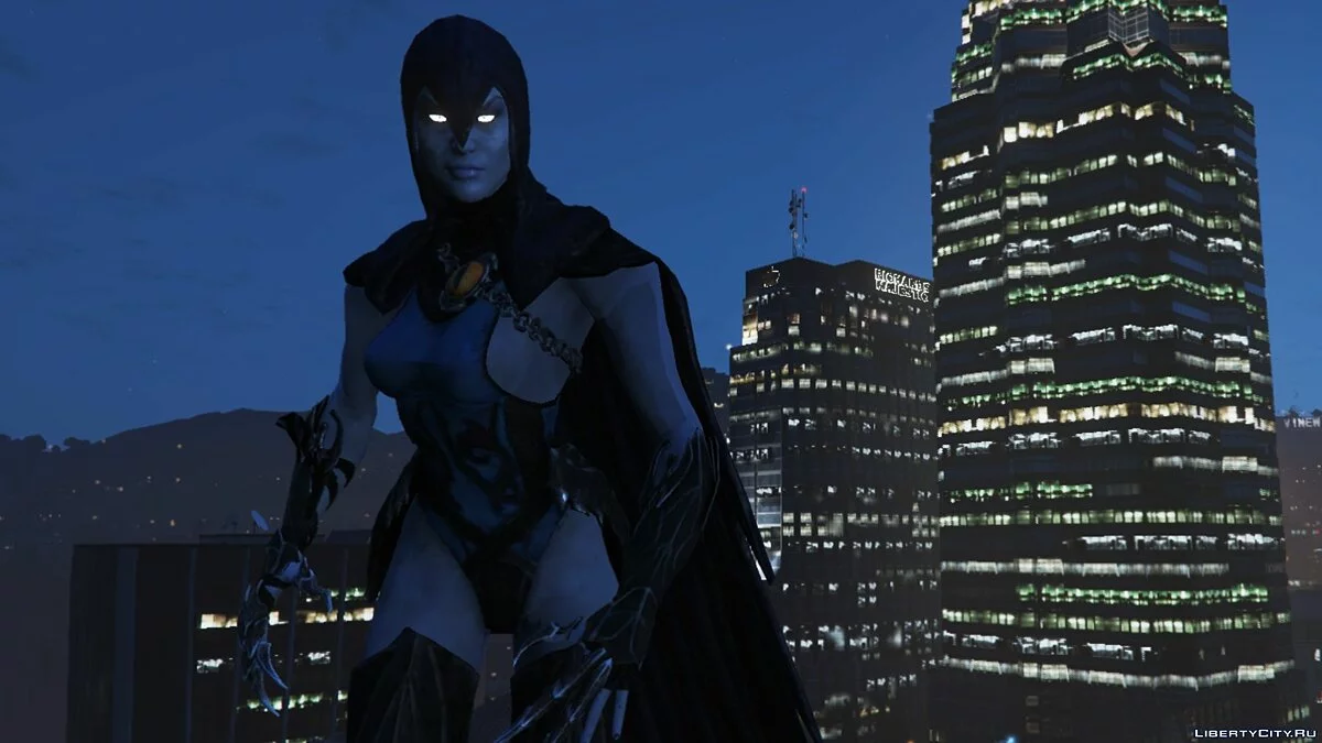 Raven (Injustice) [Emissive Eyes Add-On Ped] 1.0 / GTA 5
