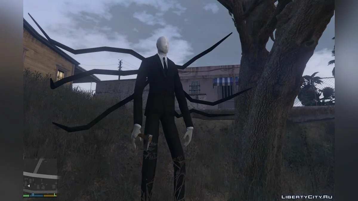 Slender Man Tentacles - Слендермен / GTA 5