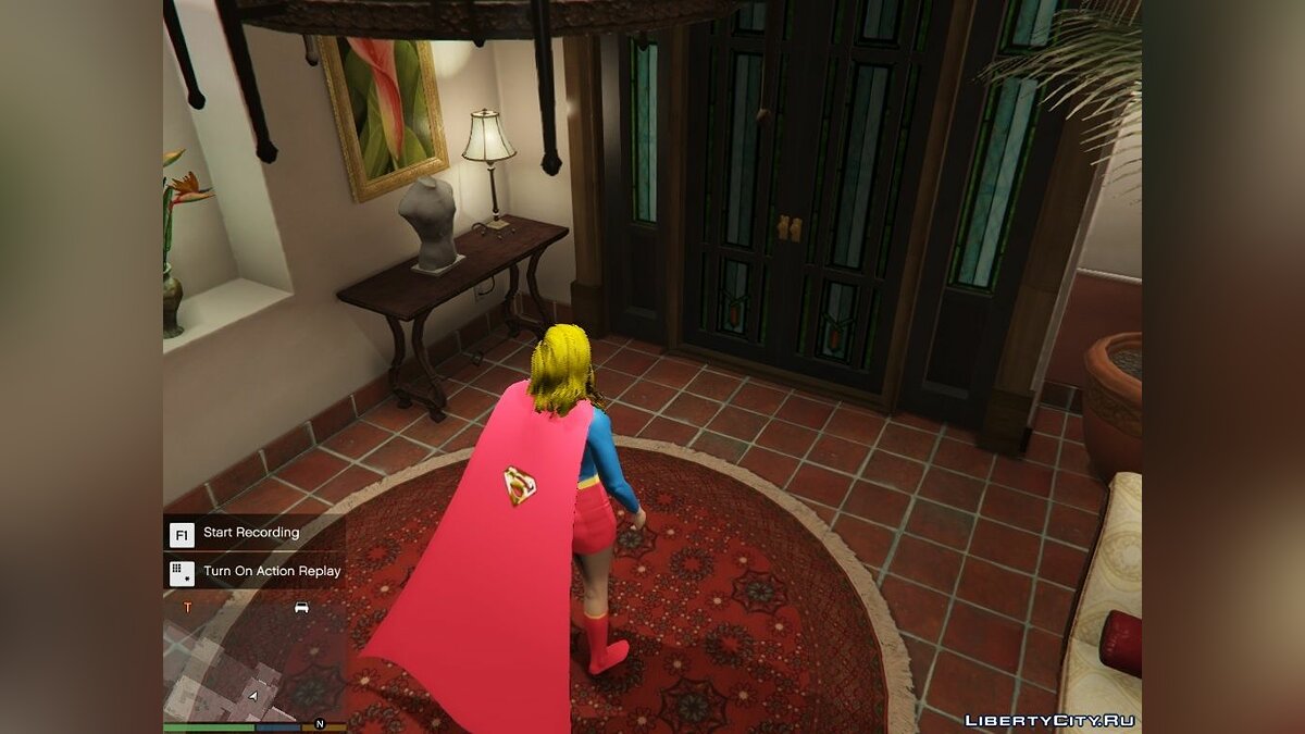 Скачать Supergirl - Супердевушка для GTA 5