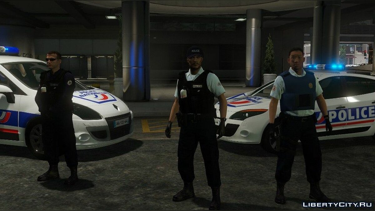 Замена s_m_y_cop_01.yft в GTA 5 (14 файлов)