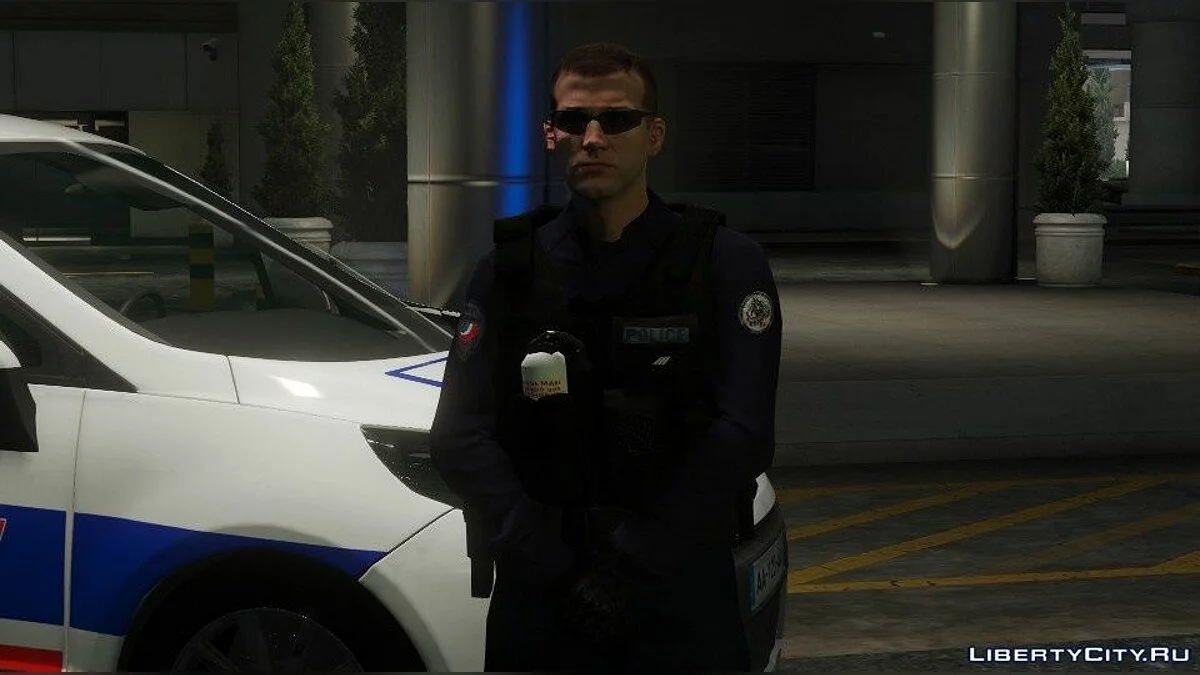 Tenue Police Nationale 1.2 - Скин французского полицейского / GTA 5