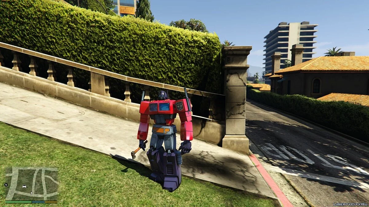 The Original G1 Optimus Prime 1984 Version 1.0 - Оптимус Прайм 1984 / GTA 5