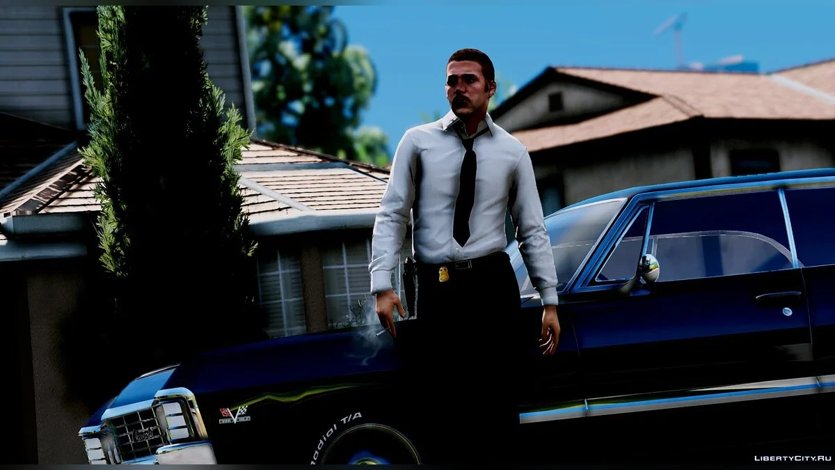 Vintage FBI Agents [4K] - Очень качественный скин агента FBI / GTA 5