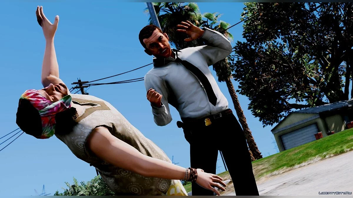 Vintage FBI Agents [4K] - Очень качественный скин агента FBI / GTA 5