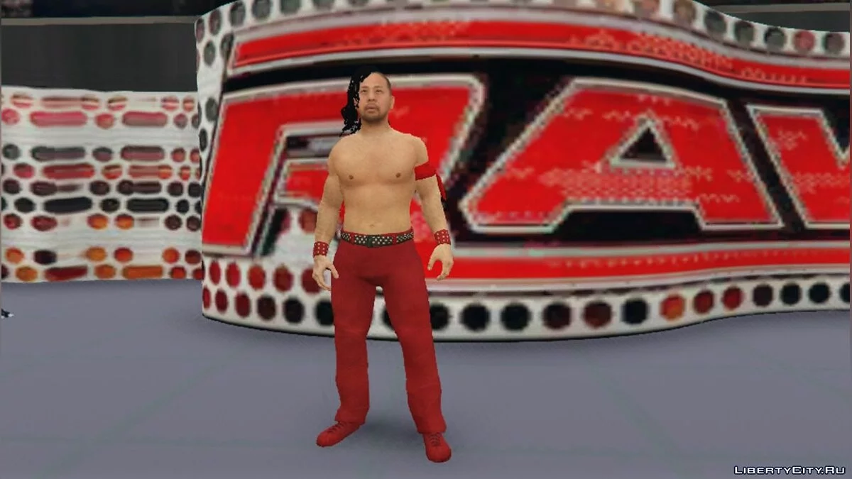 WWE2K17-Shinsuke Nakamura [Add-on Ped]/Replace - Синсукэ Накамура из WWE / GTA 5