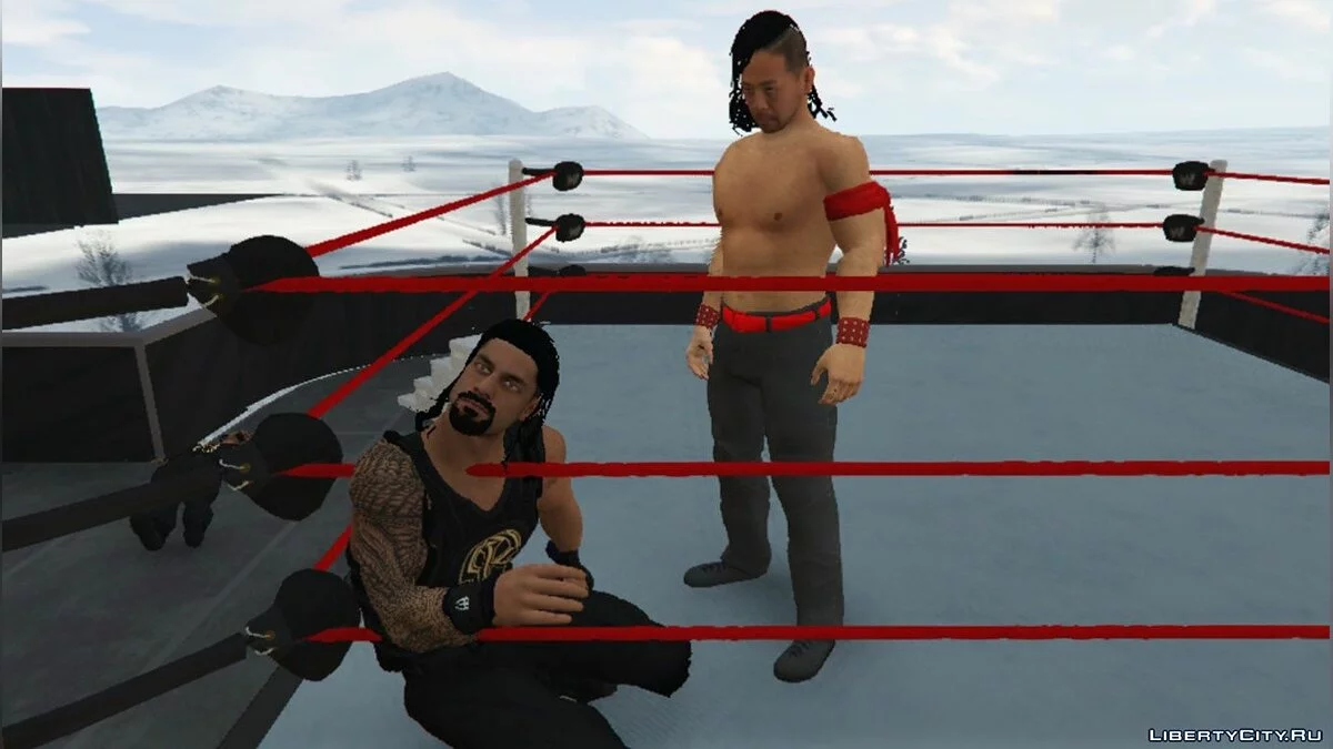 WWE2K17-Shinsuke Nakamura [Add-on Ped]/Replace - Синсукэ Накамура из WWE / GTA 5