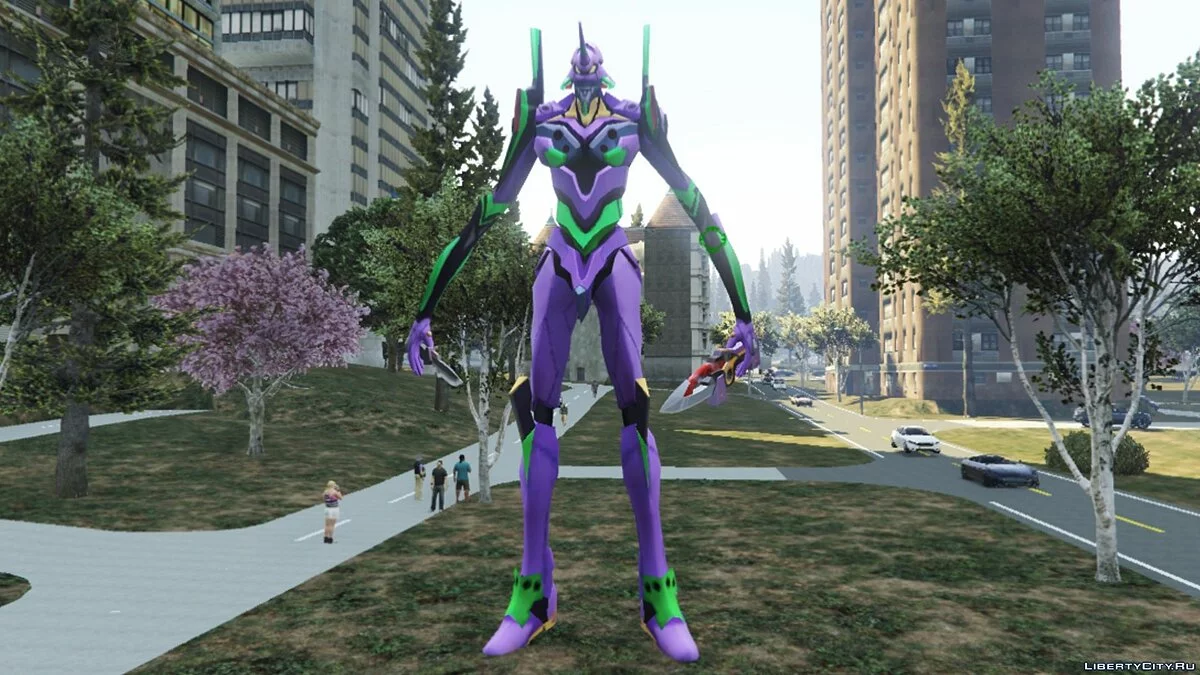 EVA Unit 01 из аниме