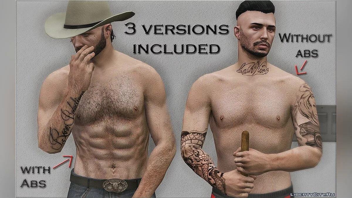 Новое тело для мультиплеерных персонажей / GTA 5