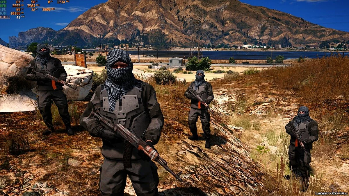 Скин Джихада для GTA 5 / GTA 5