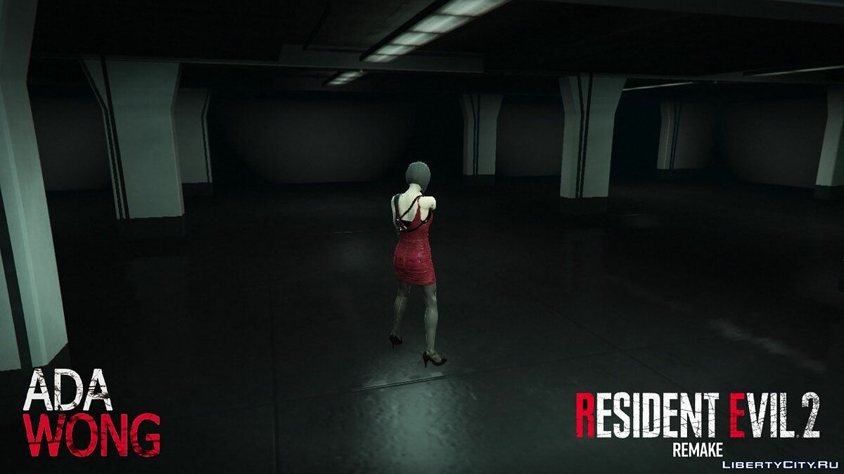 Скачать Ада Вонг из игры Resident Evil 2 Remake для GTA 5