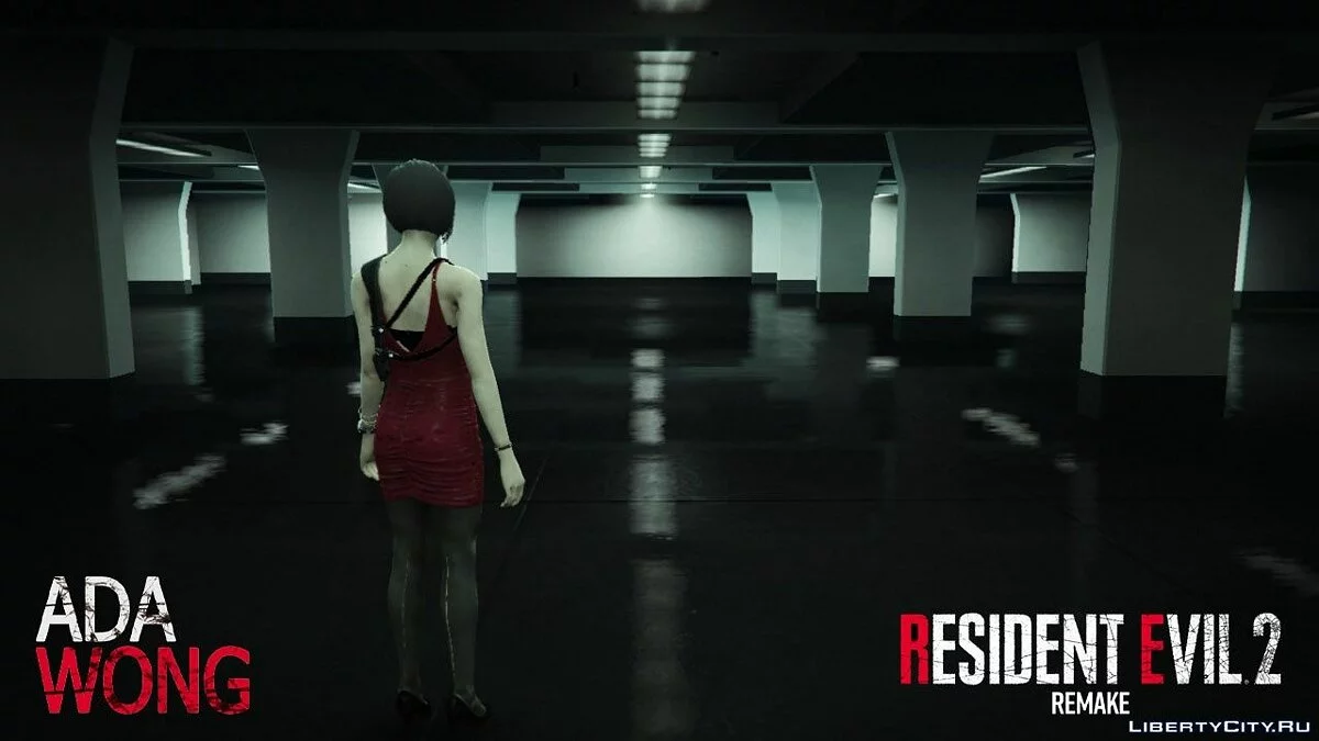 Ада Вонг из игры Resident Evil 2 Remake / GTA 5
