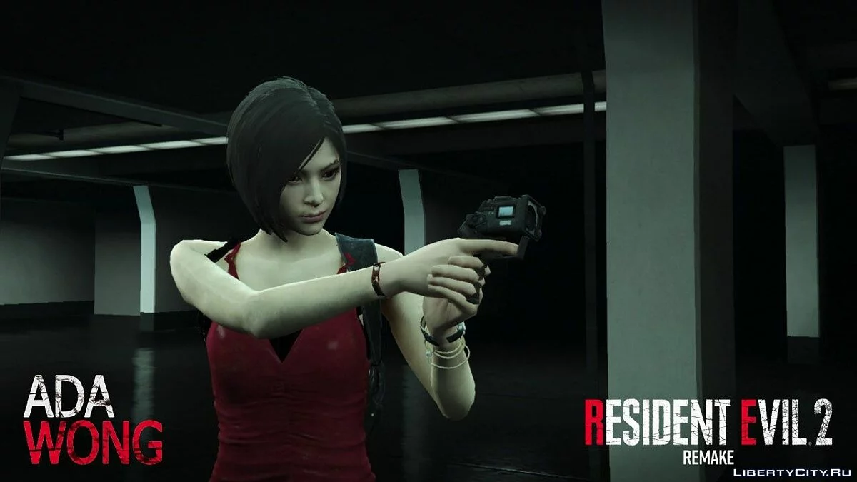 Ада Вонг из игры Resident Evil 2 Remake / GTA 5
