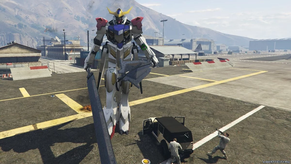 Gundam Barbatos Lupu / GTA 5