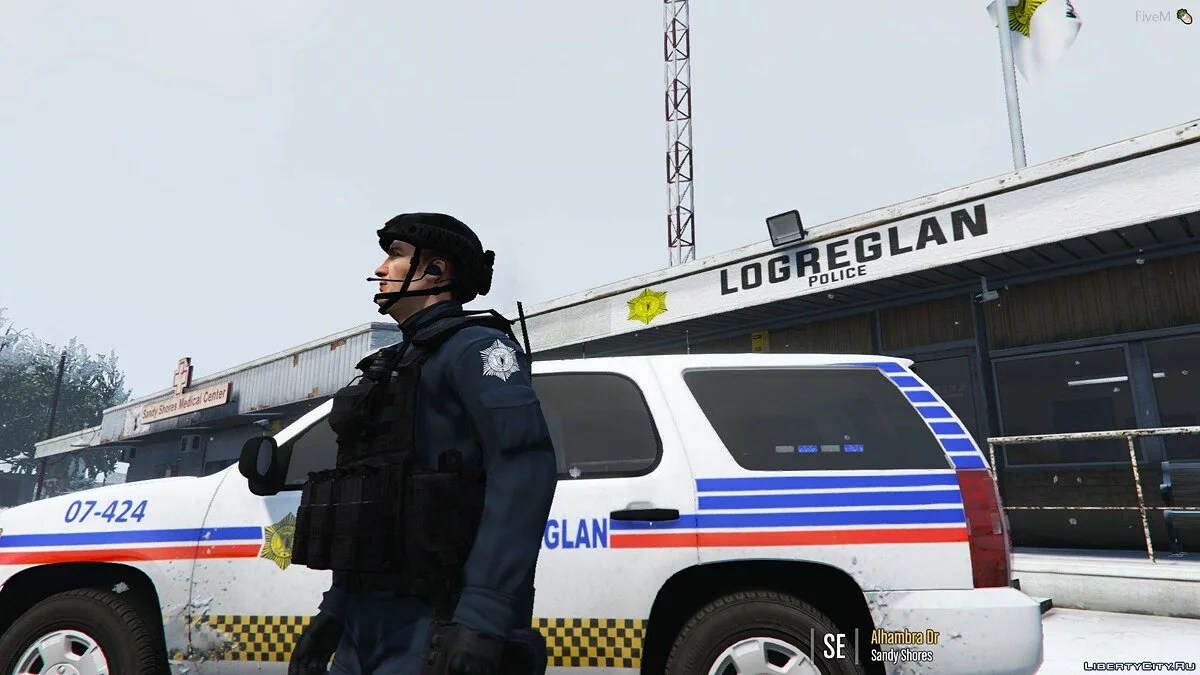 Исландский SWAT [Logreglan] 1.0 / GTA 5