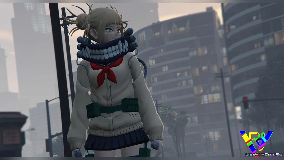 Химико Тога из аниме "Моя геройская академия" [Add-On Ped] 1.0 / GTA 5